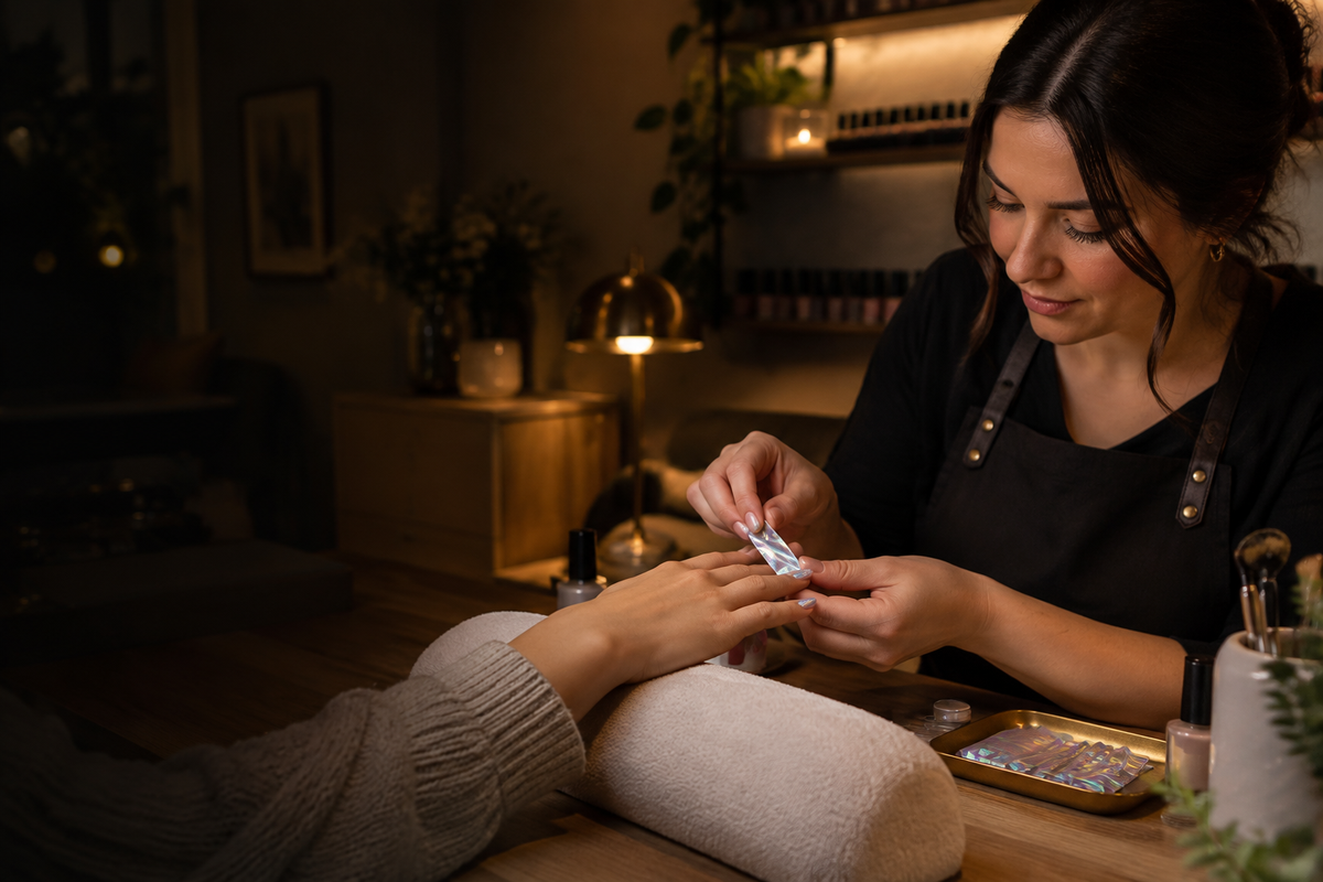 Feuille de transfert pour Nail Art