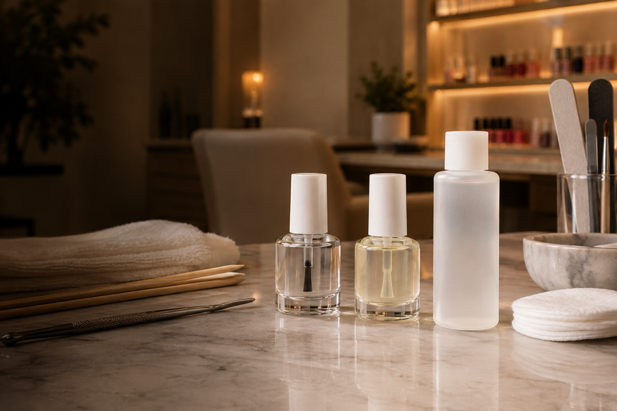 Préparation du vernis à ongles