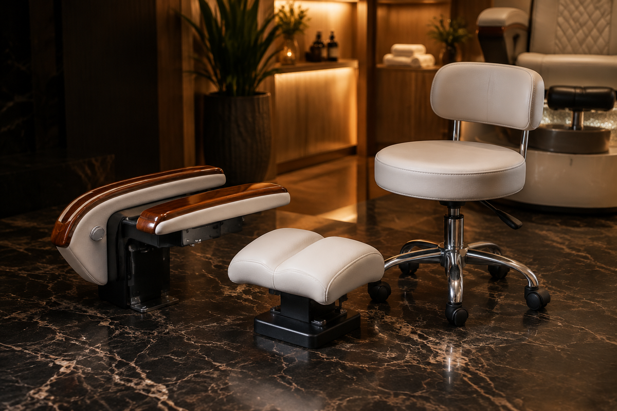 Pedicure Chair And Stool Parts