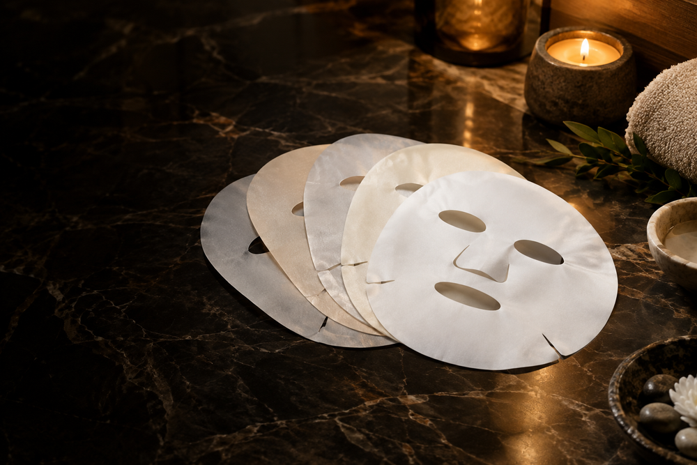 Pre Cut Facial Masks Hero Banner