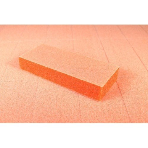 BeautyPlus Buffer double face orange/blanc grain 80/100 50 pièces 06023
