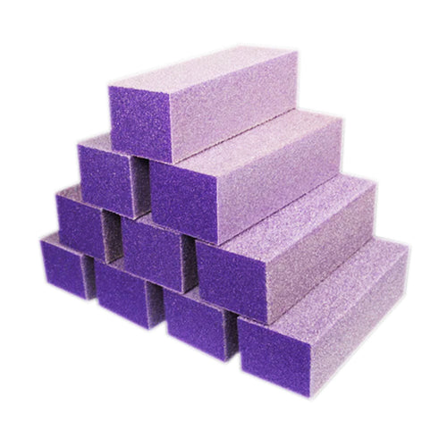 Dixon polissoir 3 faces violet blanc grain 60/100 lot de 10 11111