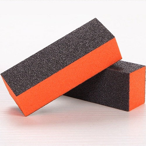 Blocs polissoirs 3 faces Dixon orange et noir grain 80/80 (Lot de 10) 21066