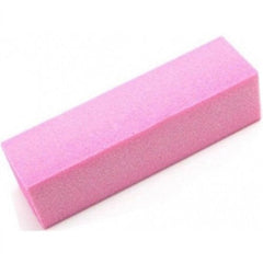 Dixon Lime à Ongles 3 Faces Rose/Blanc Grain 100/180 Lot de 10 30722