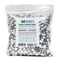 Milken 1000 Bande de ponçage blanche grain moyen 150 SB679M 19880