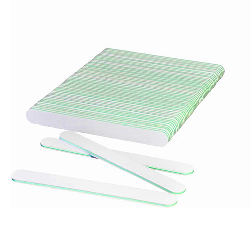 Lime à Ongles Blanche 100/180 Lavable Crantée Verte 24103