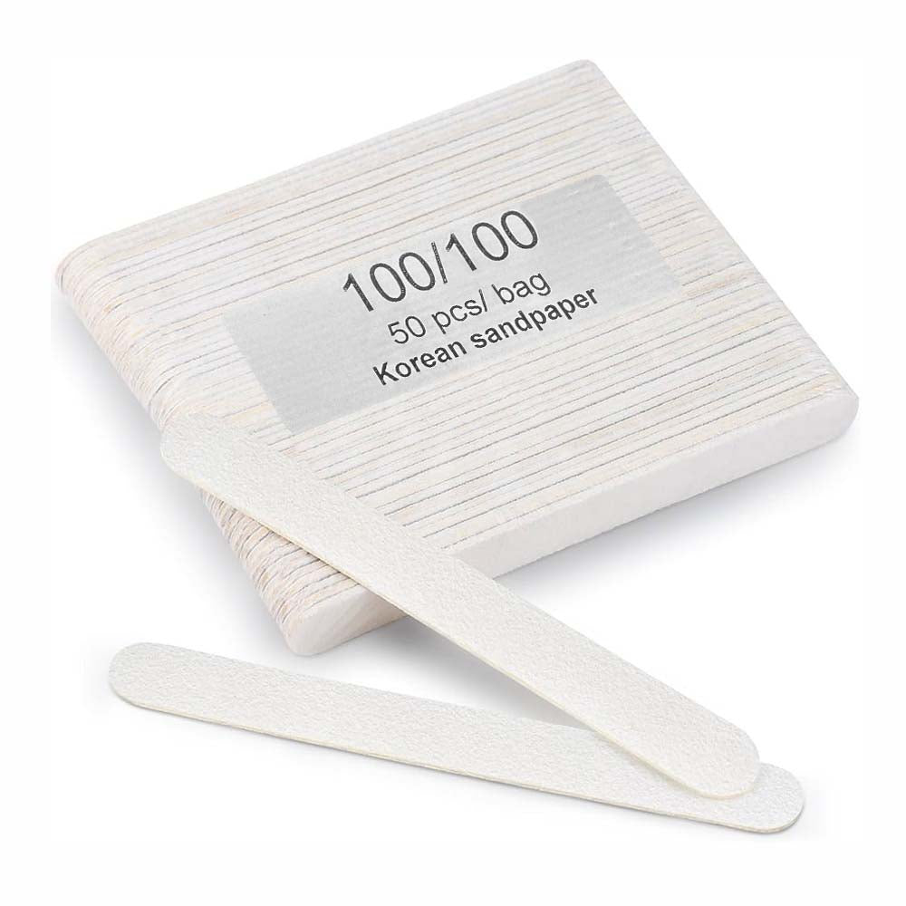Carepro Manicure White Mini Nail File 100/100 01105