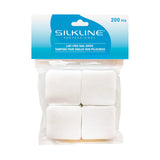 Lingettes pour ongles non pelucheuses Silkline 5x5 cm 200 lingettes 02826