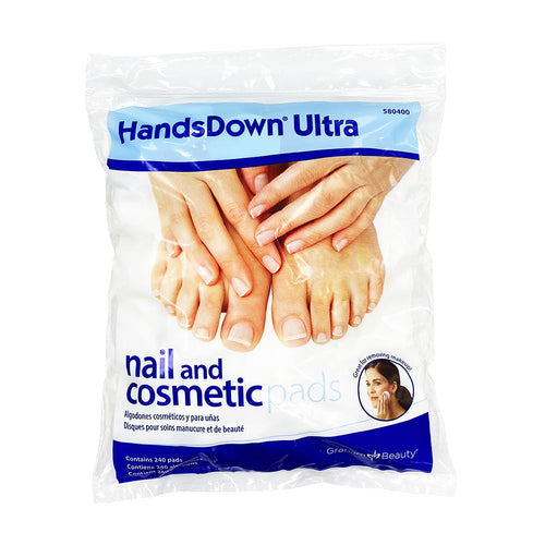 Handsdown Ultra Cotons pour les ongles et cosmétiques blancs 240 pièces 42950