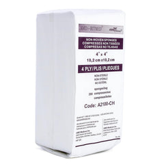 Medicom Compresses Non-Tissées 4x4PO 4Plis A2100-CH 50466