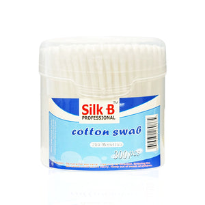 Silk-B Bâtonnets ouatés 100% coton 300 pces 26086