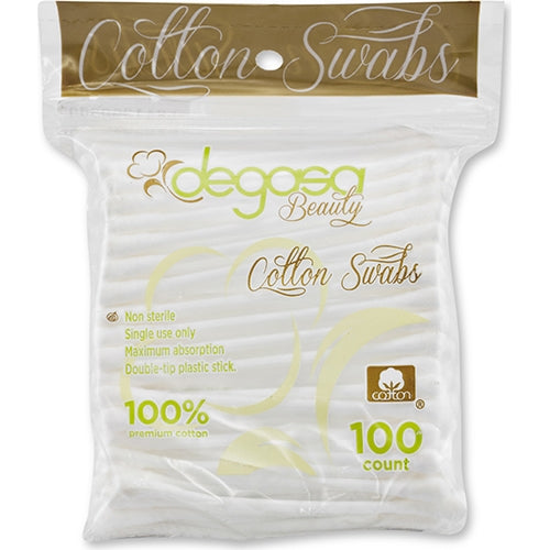 Degasa Coton-Tiges 100% Coton, 500 Unités - 80921