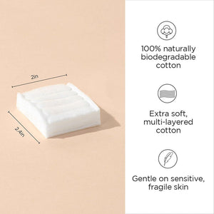 Diane By Fromm Cotton Squares 160-Pack DEE033 01595