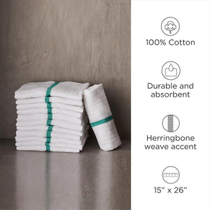 Diane12-Pack Barber Towels 15"x26" DET005 01865