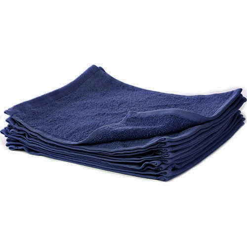 Serviette de toilette Bleu marine Regency 30x30cm - 12pièces #RG934518