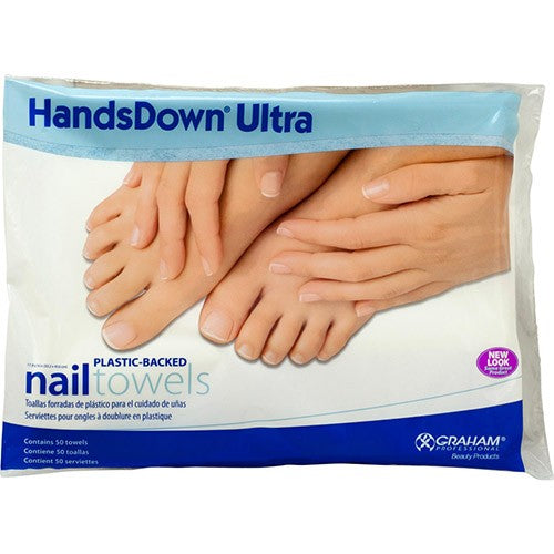 Handsdown Ultra - Lingettes à Ongles Doublées 30,5x40,6cm 50 unités - 46534