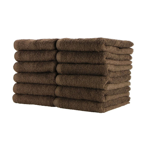 HT Dark Brown Regency Towels 16"x27" Dozen - RG937202