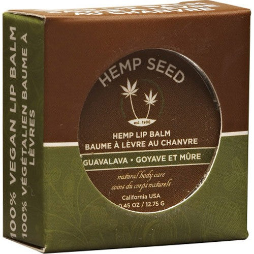 Baume à Lèvres au Chanvre Earthly Body Boîte 12.7g Guavalava HSL568T