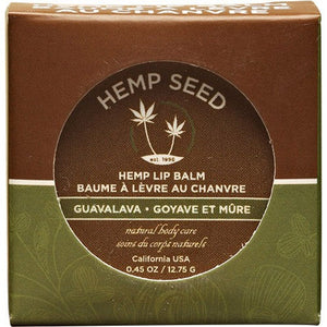 Baume à Lèvres au Chanvre Earthly Body Boîte 12.7g Guavalava HSL568T