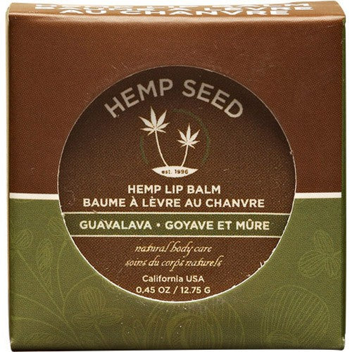 Baume à Lèvres au Chanvre Earthly Body Boîte 12.7g Guavalava HSL568T