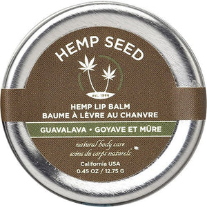 Baume à Lèvres au Chanvre Earthly Body Boîte 12.7g Guavalava HSL568T