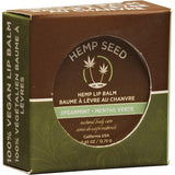 Baume à Lèvres au Chanvre Earthly Body en Boîte 12.7g Menthe Verte HSL500T