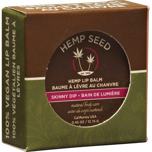 Earthly Body Baume à Lèvres Chanvre en Pot 12,7 g Skinny DipHSL521T