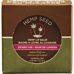 Earthly Body Baume à Lèvres Chanvre en Pot 12,7 g Skinny DipHSL521T