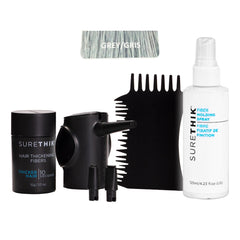 Surethik Hair Thickening Fibers 4Pcs Kit Grey 00125