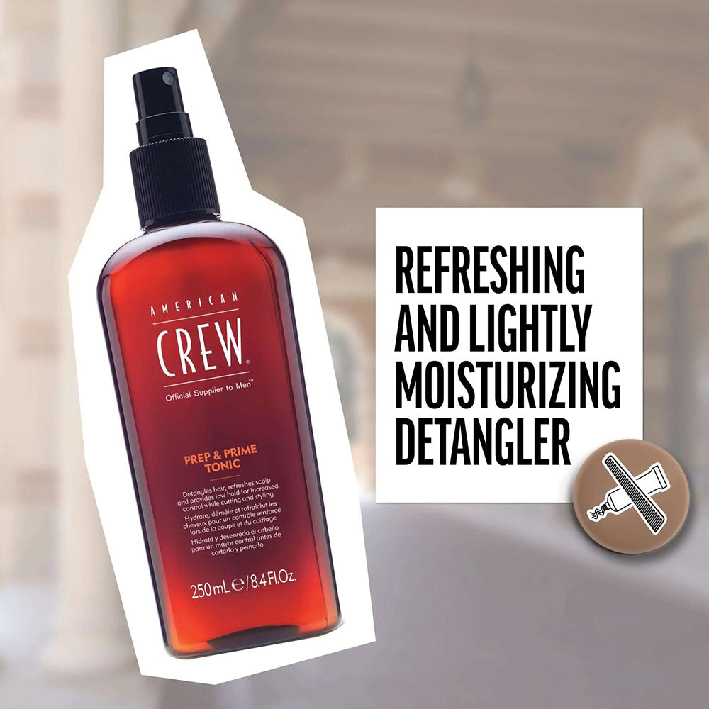 American Crew Prep & Prime Tonic Spray 8.4 fl oz/250 ml 00153
