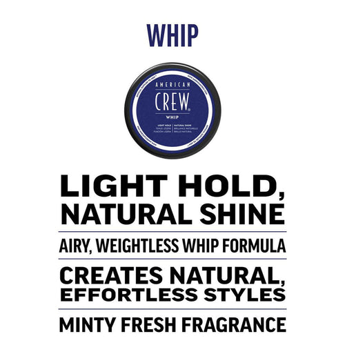 American Crew Whip tenue légère brillance naturelle 3 oz/85 g 00154