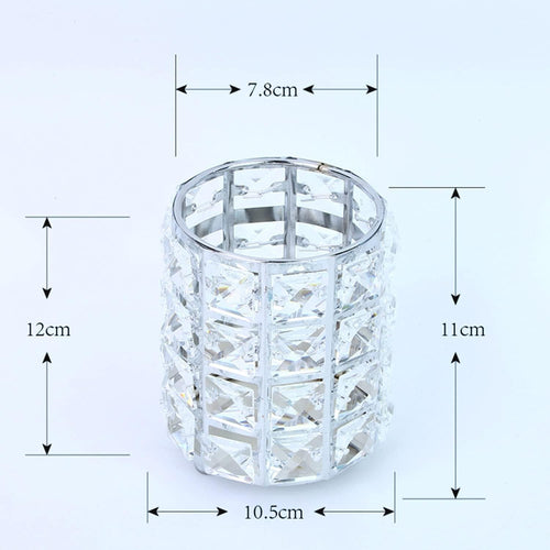 Support à Pinceaux Crystal Argent B-CBH-S 00252