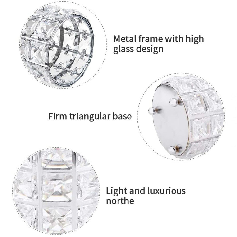Support à Pinceaux Crystal Argent B-CBH-S 00252