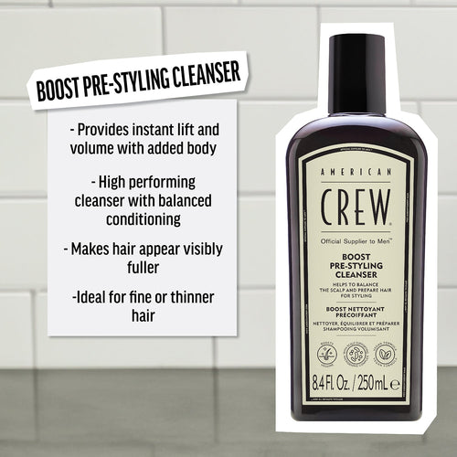 American Crew Boost Nettoyant Pré-Coiffage 250 ml 00421