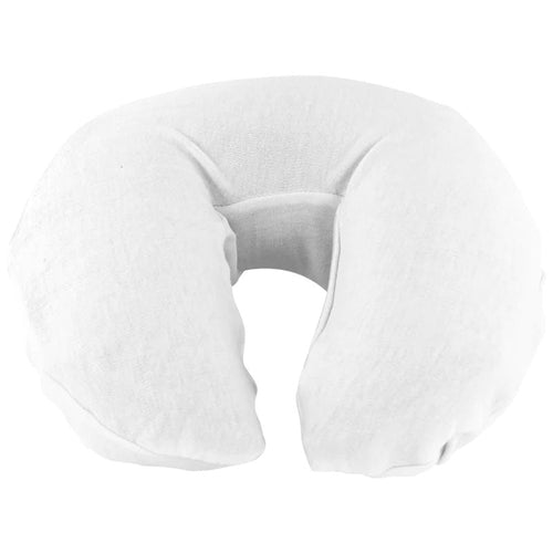 Housse ajustée en flanelle Dukal pour repose-tête, blanche, 25/sac 900548