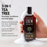 American Crew Coffret Duo Fêtes 3-EN-1 Arbre à Thé Coiffant 01019