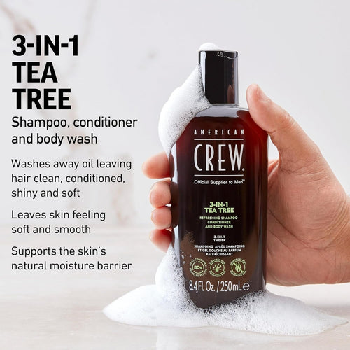American Crew Coffret Duo Fêtes 3-EN-1 Arbre à Thé Coiffant 01019