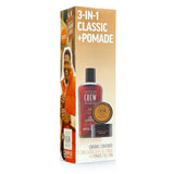 Coffret Duo de Noël American Crew 3-EN-1 Classic+Pomade 01019