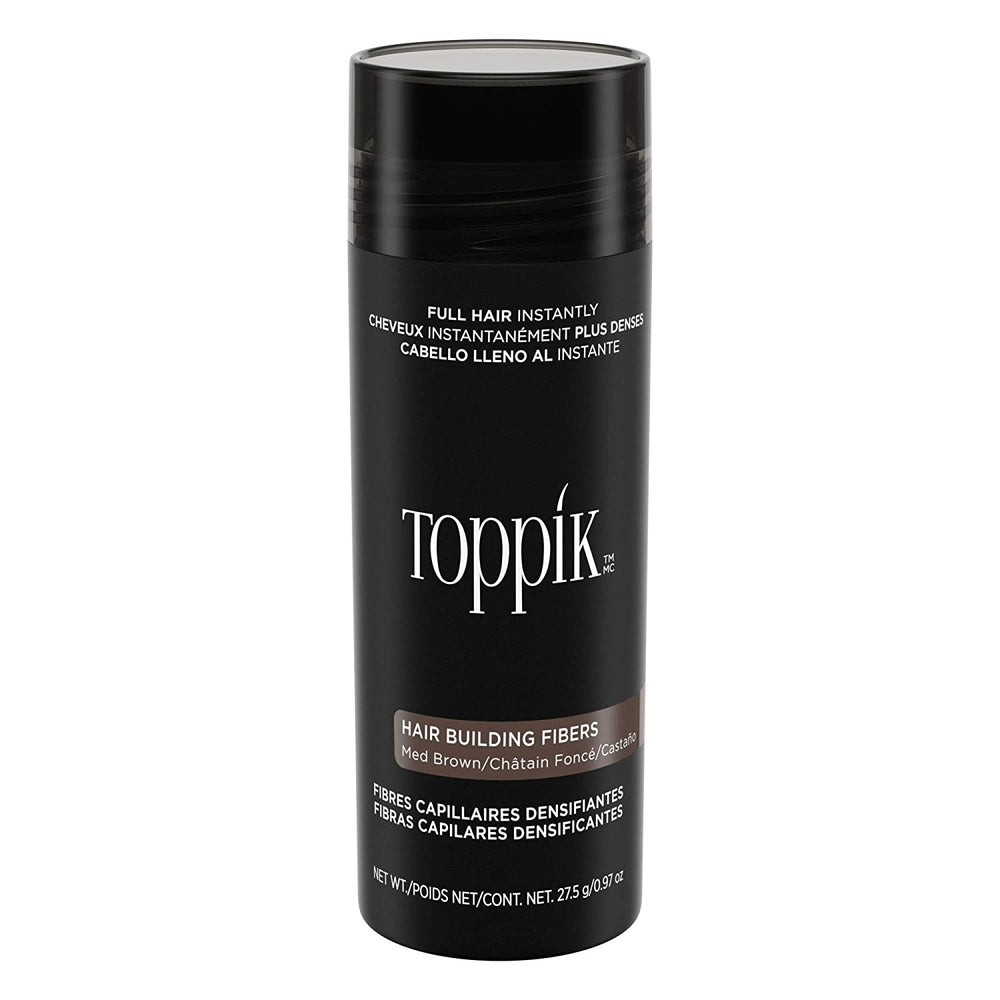Toppik Hair Building Fibers 27.5 g/0.97oz-Medium Brown 01203