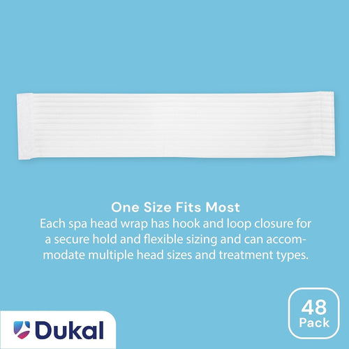Dukal Reflections Disposable Stretch Headbands 48PK 900552