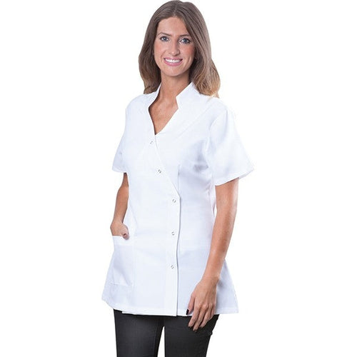 LePro Spa Veste avec poche Grande Blanche TECHJAKPKTLGC / 01429