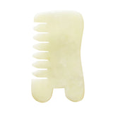 Zoe Ayla Outil Gua Sha en Jade à Bord Peigne RT393-JDGST/01745
