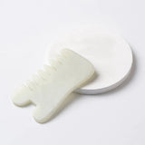 Zoe Ayla Outil Gua Sha en Jade à Bord Peigne RT393-JDGST/01745