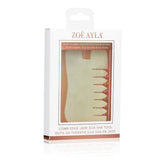 Zoe Ayla Outil Gua Sha en Jade à Bord Peigne RT393-JDGST/01745