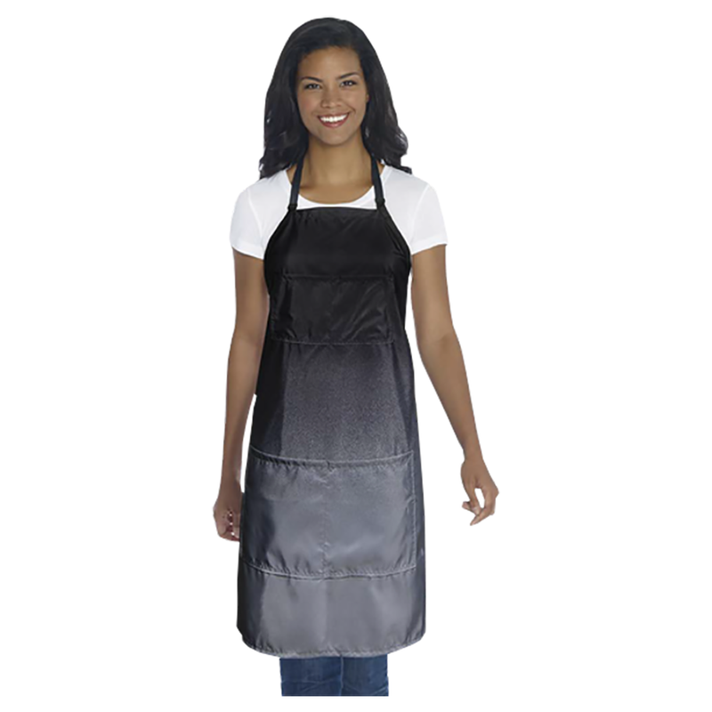 Tablier Andre Ombré Noir et Gris 480008 / 01946