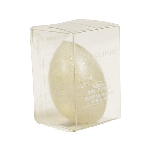 Éponge à maquillage en silicone Silkline - Blanc SPONGESILBC #02393