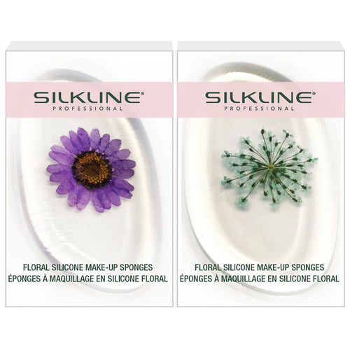Silkline Floral Silicone Makeup Sponges SPONGEFL1DBC/02551