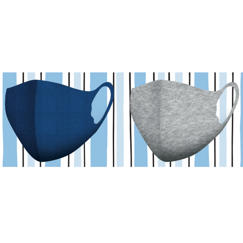 Zorbitz Mon Masque Lot de 6 masques faciaux réutilisables classiques pour enfants 02772