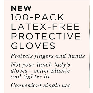 Diane Plastic Gloves 100PK Large D8072