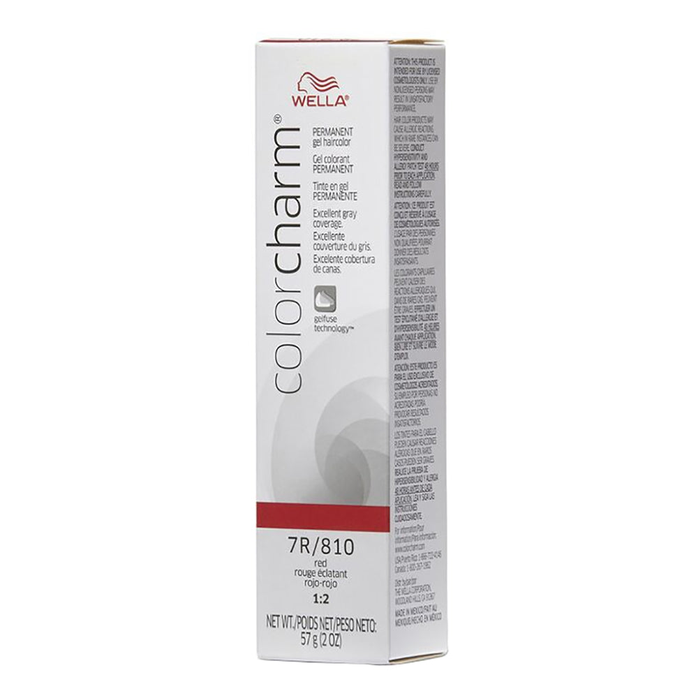 Wella Color Charm 7R/810 Red 2 oz 02922